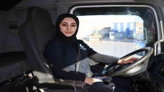 ‘Kadınsın yapamazsın dediler, şimdi tır şoförlüğü yapıyor