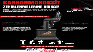 Kadirli Belediyesi’nden Lodos ve Karbonmonoksit Zehirlenmesi Uyarısı