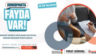 Kahramanmaraş Büyükşehir Gençlere Ücretsiz Psikolojik Danışmanlık Desteği Sunuyor
