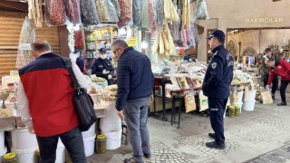 Kahramanmaraş Kapalı Çarşıda gıda denetimi yapıldı