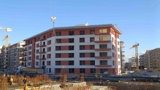 Kahramanmaraşta deprem konutları yükselmeye devam ediyor