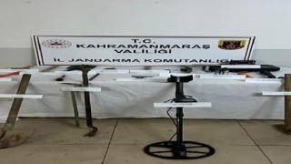 Kahramanmaraşta kaçak kazı operasyonu: 11 şüpheli yakalandı