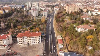 Karabükte Ergenekon Mahallesi trafiğe açıldı