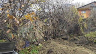 Karabükte metruk binada çıkan yangın korkuttu