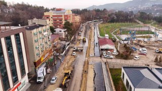 Karabükte Ömer Lütfü Özaytaç Caddesi 1 hafta trafiğe kapalı olacak