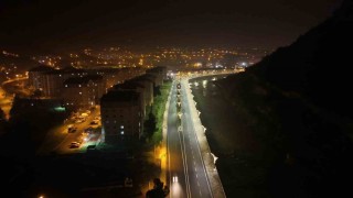 Karabükte Zonguldak ve Yenice caddeleri baştan sona yenilendi