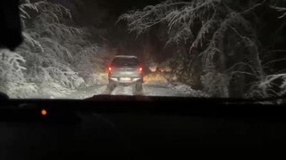 Karabükün yüksek kesimlerinde kar kalınlığı 40 santimetreye ulaştı