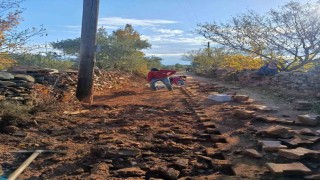 Karacasu Yazırda yollar bakıma alındı