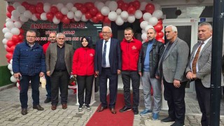Karadeniz Ereğlide kasabın açılışı dualarla yapıldı