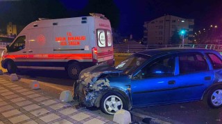 Karamanda iki otomobil çarpıştı: 3 yaralı