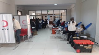 Karapınarda kan bağışı etkinliği