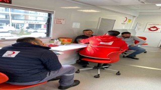 Karapınarda kan bağışı kampanyası