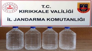 Kargo kolisinde 20 litre kaçak etil alkol ele geçirildi