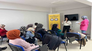 Karsta kadınlara KADES uygulaması tanıtıldı