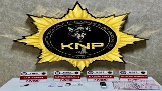 Karsta uyuşturucu ele geçirildi