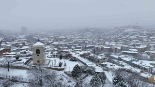 Kastamonu beyaza büründü: Kent merkezinde ortaya kartpostallık görüntüler çıktı