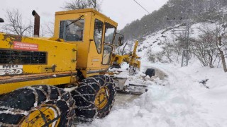 Kastamonuda kardan yolu kapanan köy sayısı 790a yükseldi