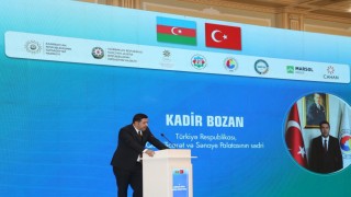KATSO Başkanı Kadir Bozan, Azerbaycandaki Bölgesel Ekonomi Formunu değerlendirdi