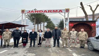 Kaymakam Arıkan jandarma personeliyle bir araya geldi