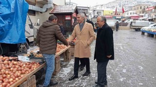 Kaymakam Ünal Coşkundan esnafa anlamlı ziyaret