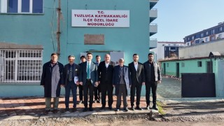 Kaymakam Yılmazdan ilçe birimlerine denetim