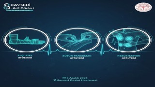 Kayseri Devlet Hastanesi 8. Kayseri Acil Tıp Eğitim Günlerine ev sahipliği yapıyor