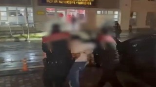 Kayseride 3 polis aracına çarparak kaçan suç makinası yakalandı