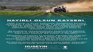 Kayseriye 270 milyon TLlik 11 proje müjdesi