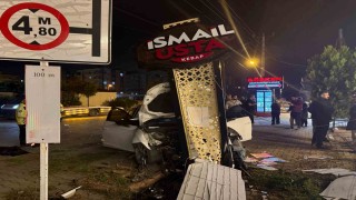 Kaza yapan sürücü aracı bırakıp kayıplara karıştı