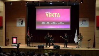 KBÜde öğrenci müzik grubu Yekta konser verdi