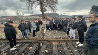 KBÜlü Öğrenciler TCDD Karabükte saha çalışması yaptı
