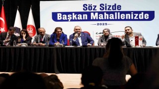 Keçiörende ‘Söz Sizde, Başkan Mahallenizde, Çözüm Bizde buluşmaları devam ediyor