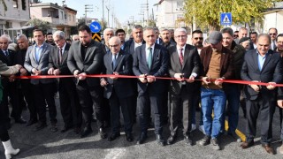 Kemal Satır Caddesi’nin İlk Etabı Törenle Açıldı