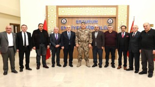 Kent Konseyinden Emniyet Müdürü Karaburuna hayırlı olsun ziyareti