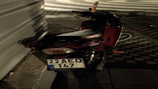 Keşanda motosiklet ile otomobil çarpıştı: 1 yaralı