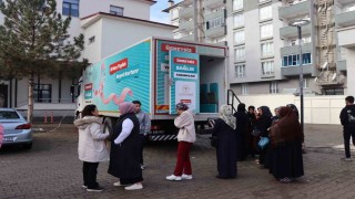 KETEM tırı Oltuda tarama yapıyor