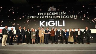 Kiğılı, ‘En Beğenilen Erkek Giyim Markası seçildi