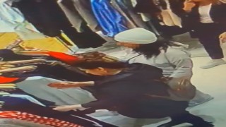 Kılıktıktan kılığa giren cep telefonu hırsızı kadın kamerada