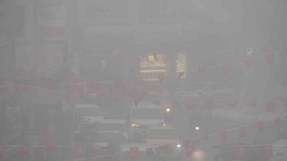 Kiliste yoğun sis etkili oldu