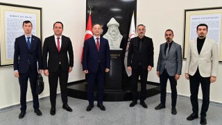 Kırgızistan Heyeti Osmaniye Korkut Ata Üniversitesinde