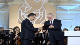 Kırgızistan, Tacikistan ve Özbekistan liderlerine Rusyada Lev Tolstoy Uluslararası Barış Ödülü