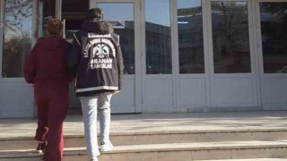 Kırıkkalede 18 yıl 10 ay hapis cezası bulunan firari kadın yakalandı