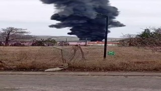 Kırıkkalede kimya fabrikasında yangın