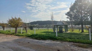 Kızılcapınar Camiinin çevre düzenlemesi tamamlandı