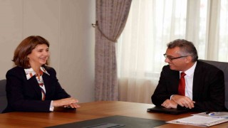 KKTC Cumhurbaşkanı Erhürman, BM Genel Sekreterinin Kişisel Temsilcisi Cuellar ile görüştü