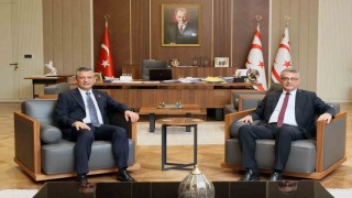 KKTC Cumhurbaşkanı Erhürman, CHP Genel Başkanı Özeli kabul etti
