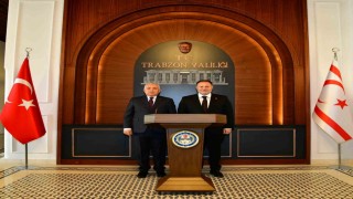 KKTC Meclis Başkanı Ziya Öztürkler Trabzonda