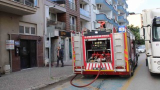 Klimadan çıkan yangın kısa sürede söndürüldü