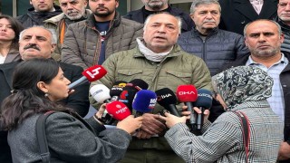 Kocaelideki fabrika yangınında ölenlerin yakınlarından SGK önünde açıklama