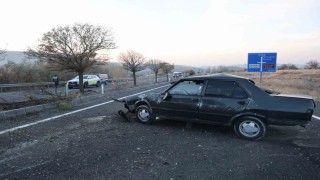 Kontrolden çıkan otomobil takla attı: 1 ağır yaralı